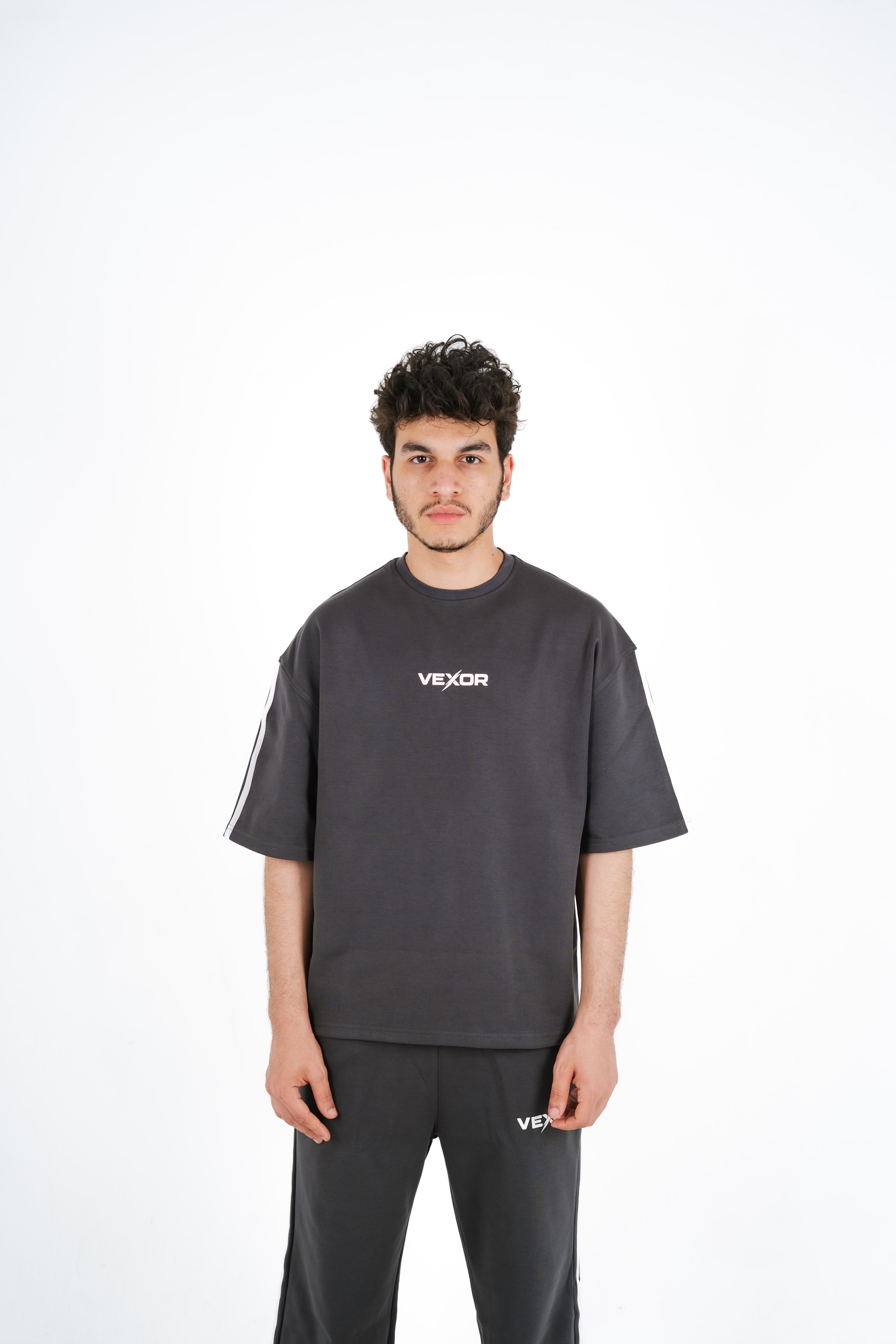 Grey Boxy Fit T-shirt