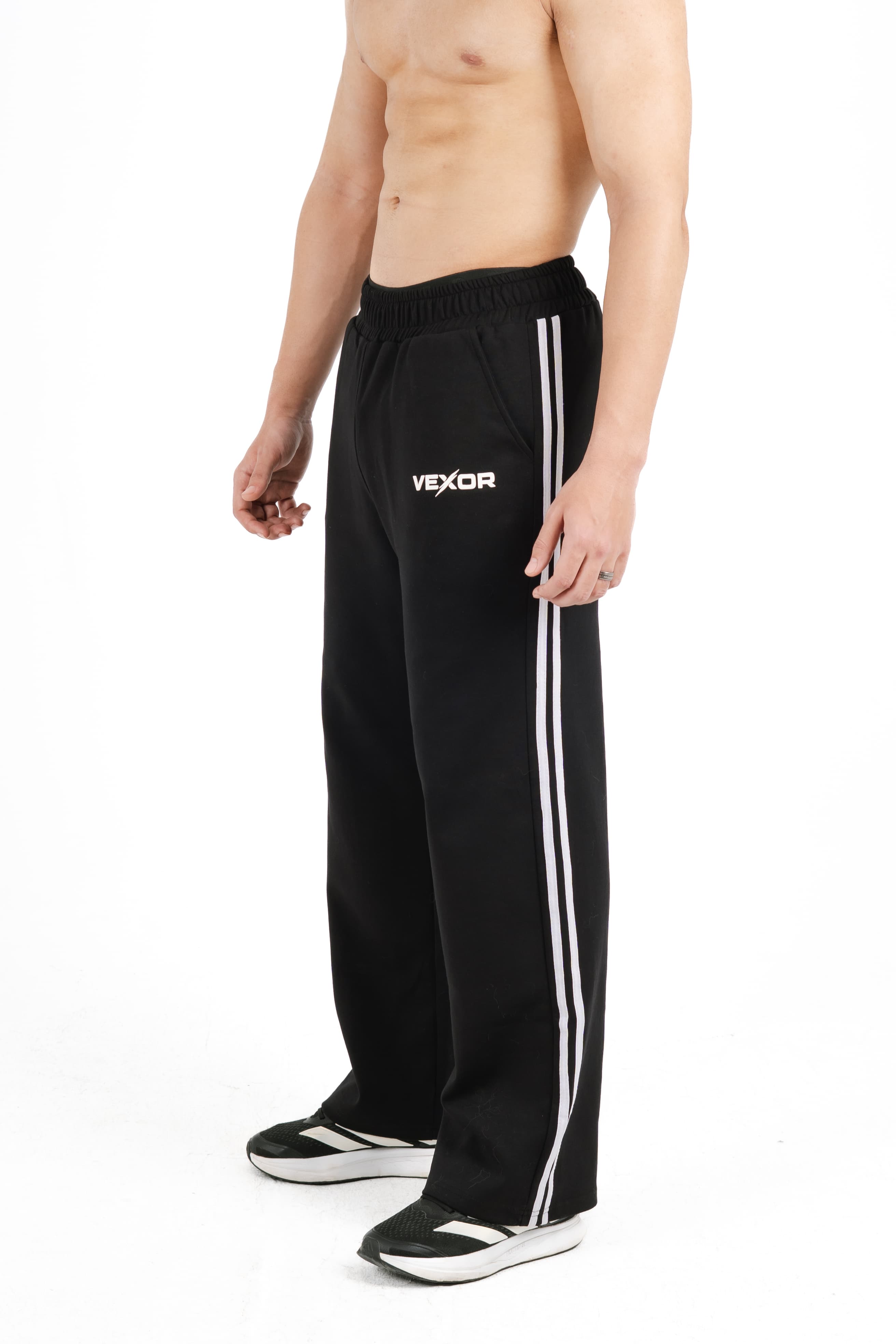 Black Wide Leg SweatPants